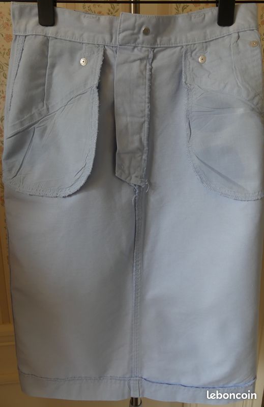 Jupe bleu ciel, excellent état, Mary Kimberley (made in France), droite, sportwear (image 8)