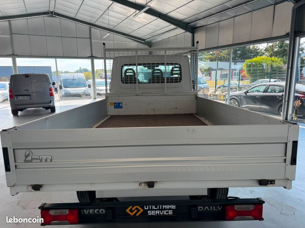 22 990 ht - iveco plateau 35c14 emp 3450 2.3 140 cv bvm6 / tva recuperable (image 4)