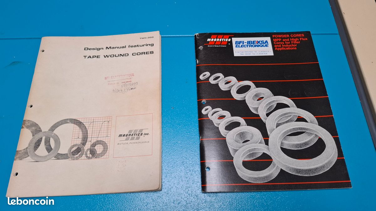 Magnetics Power Cores - Circuit magnétiques MPP (image 3)