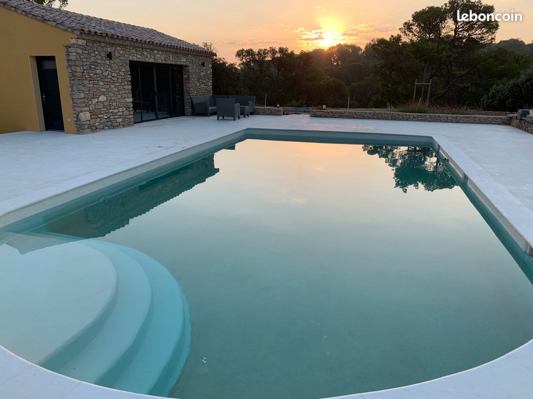 Piscine, poolhouse, pétanque, bbq, apéro et hamac (image 1)