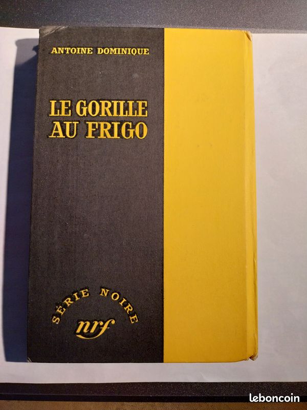 Série Noire n°382 Le gorille au frigo Antoine Dominique (image 2)