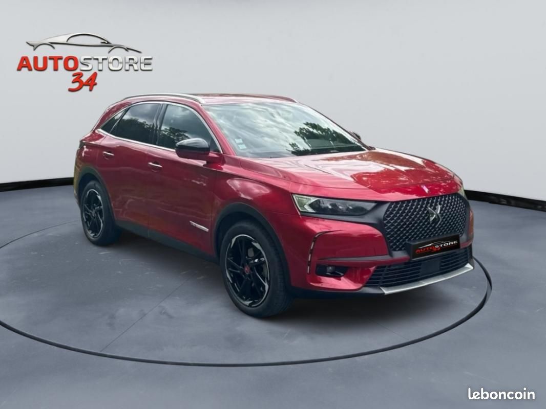 DS 7 Crossback 1.6 225 CV EAT8 Performance Line + {SUIVI ENTRETIEN COMPLET - CAMERA ATTELAGE} (image 2)