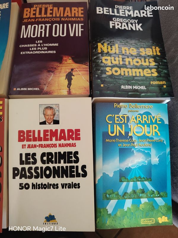 Lot livres Pierre Bellemare (image 7)