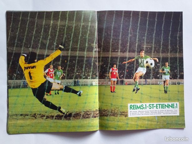 Transfert Et Onze HS 4 – Magazine Foot Vintage – Finale Coupe France ASSE Reims
