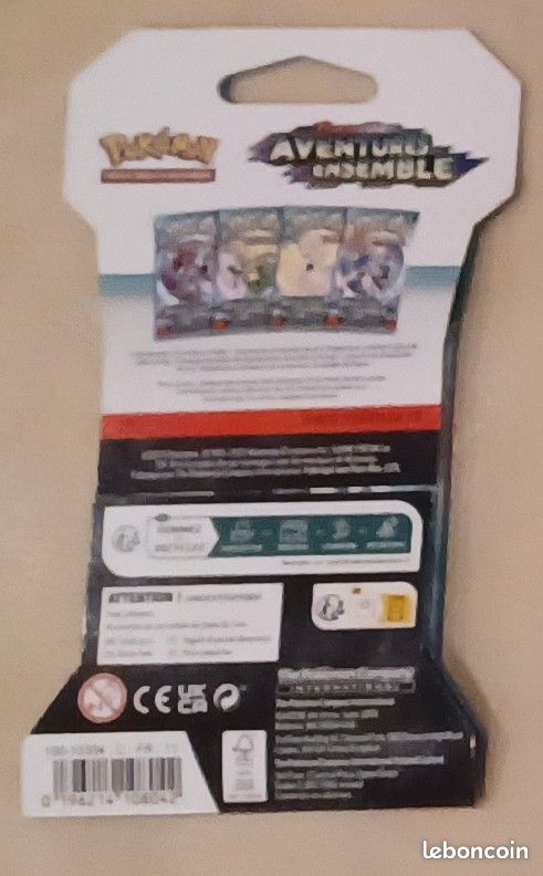 Pokémon Booster aventure ensemble packs de cartes neuf parfaitement scellé (image 5)
