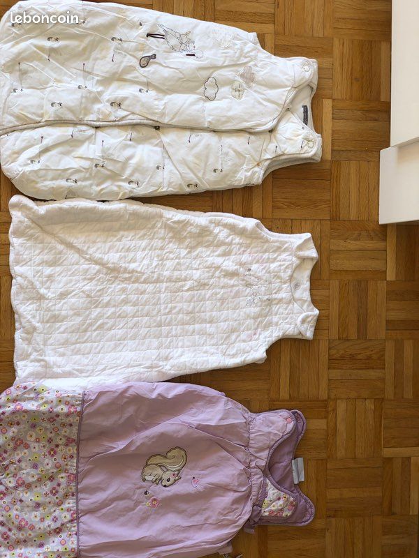 Lot 3 gigoteuses hiver taille 1 (image 1)