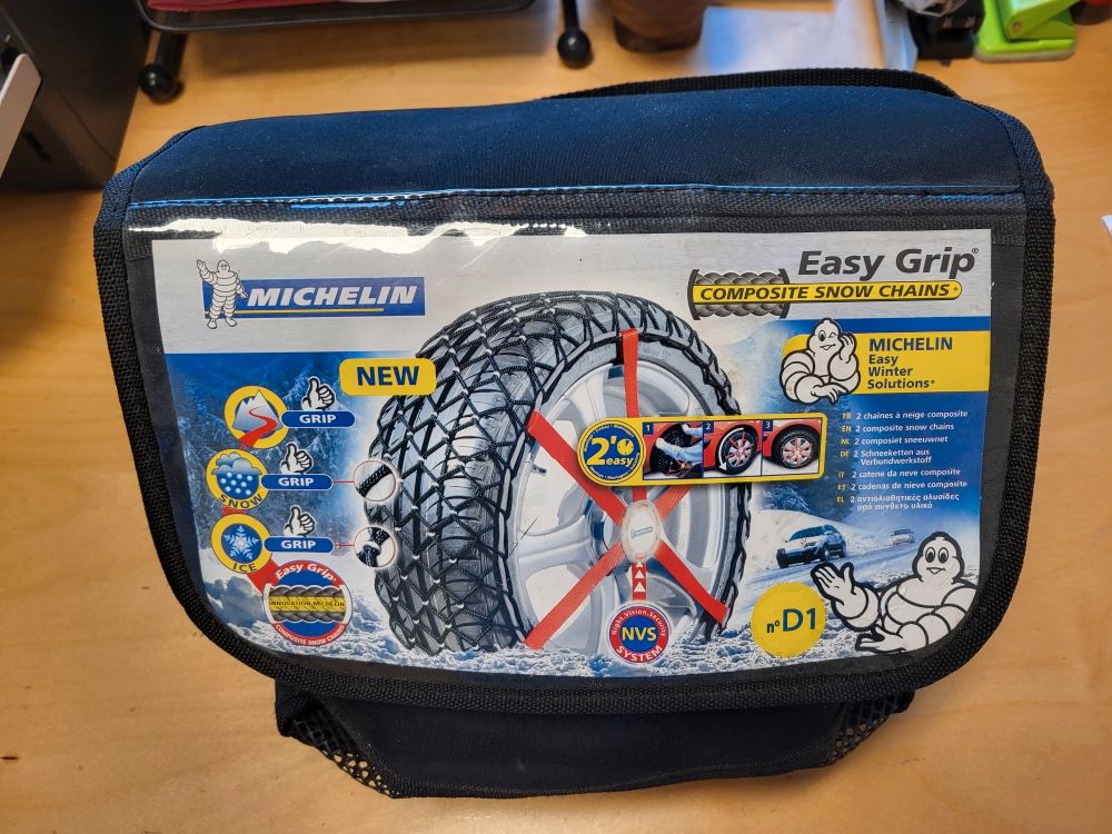 Chaine Neige composite Michelin Easygrip : montage et utilisation