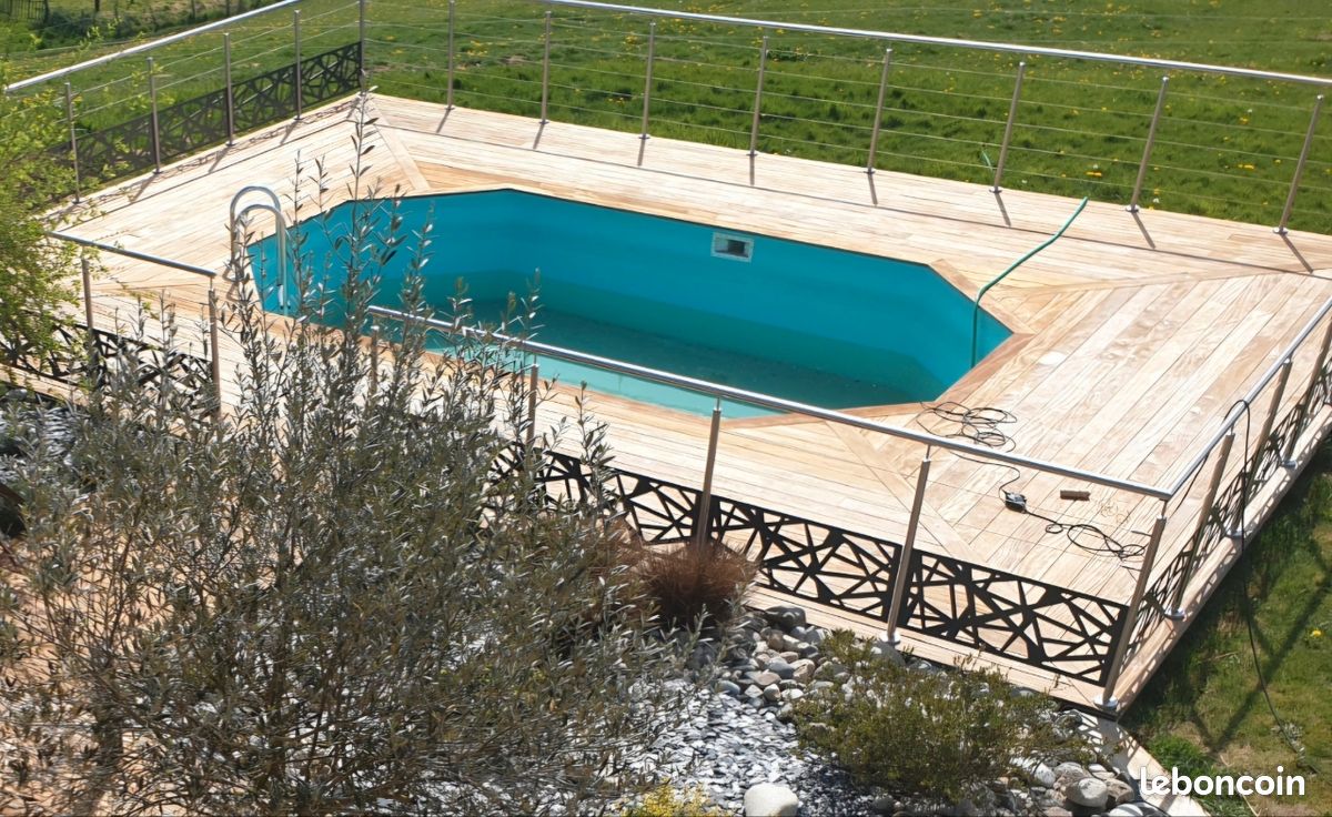 Piscine+terrasse+ clôture (image 2)