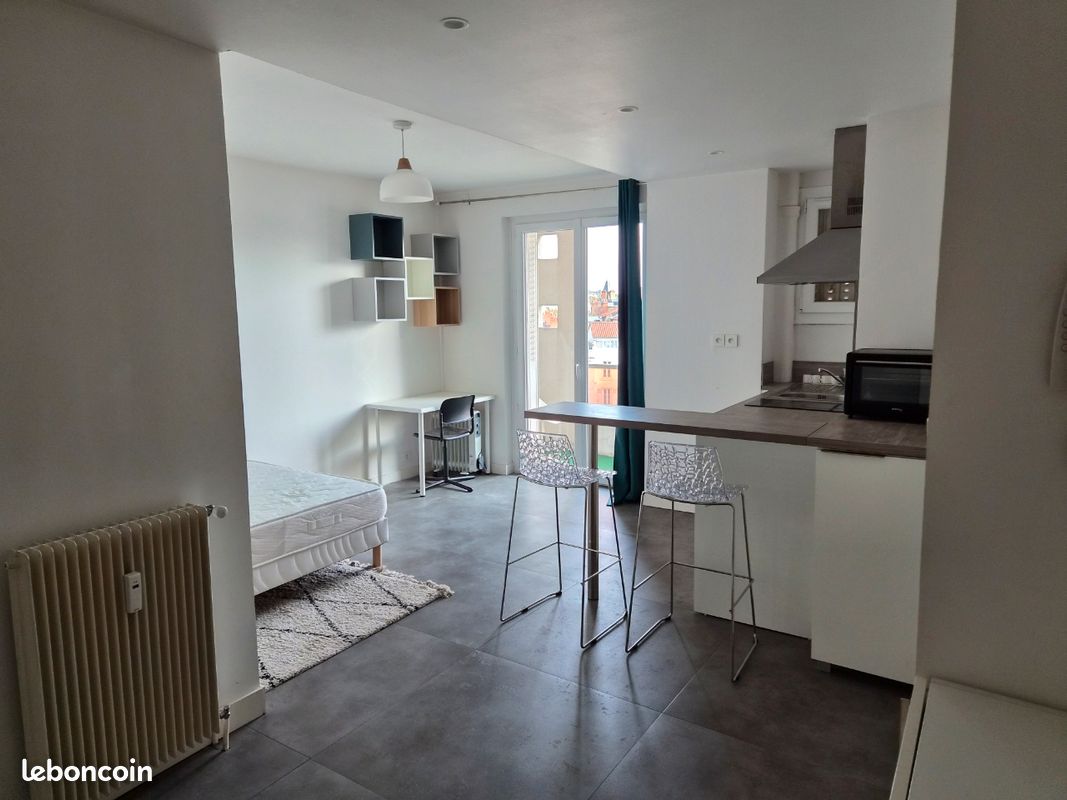 Appartement 1 pièce 22 m² · à Clermont-Ferrand · 22 m² · 600 €/mois
