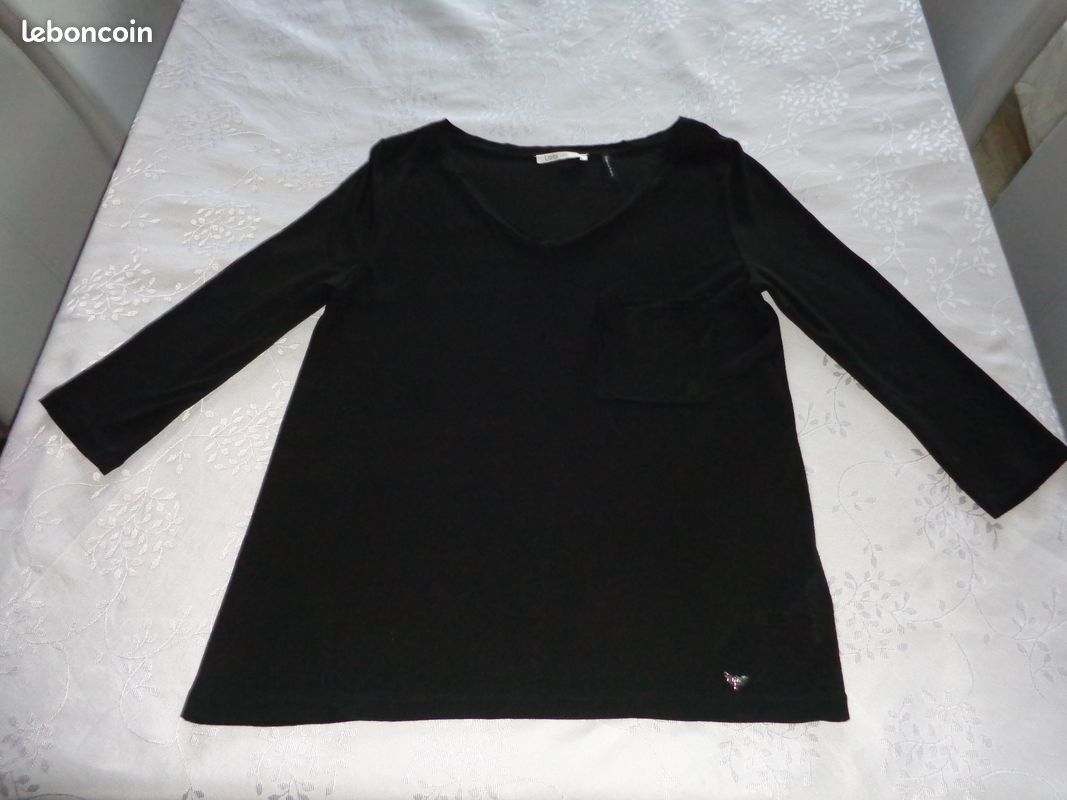 Clothing T Shirt Les Petites Bombes Les Petites Bombes DERNA Black