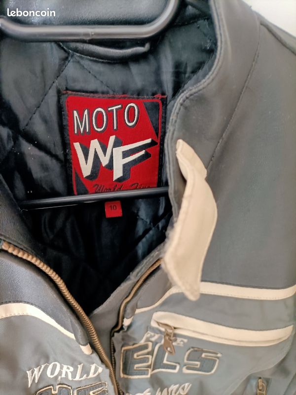 Blouson moto WF 10 ans (image 3)