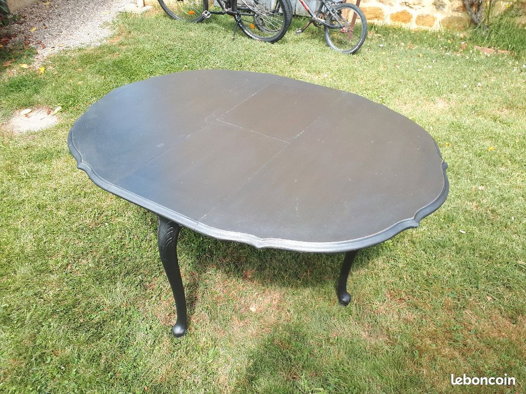 Table style Louis XV avec rallonge (image 3)