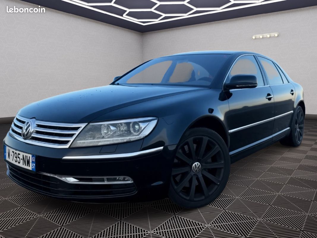Volkswagen Phaeton V6 TDI 4Motion – 240ch – Cuir – Sièges Massants – DYNAUDIO – Caméra (image 1)