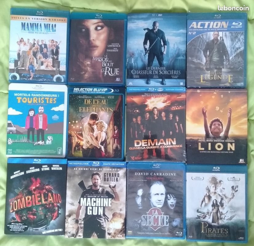 Lot Blu Ray 13 Blu Ray (image 1)