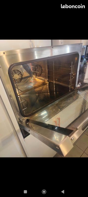 Four à convection professionnel EKA EKF 464 – 4 niveaux 600×400 mm – Monophasé 230V – 3,4 kW – Idéal boulangerie/pâtisserie – Très Bon état de fonctionnement (image 2)