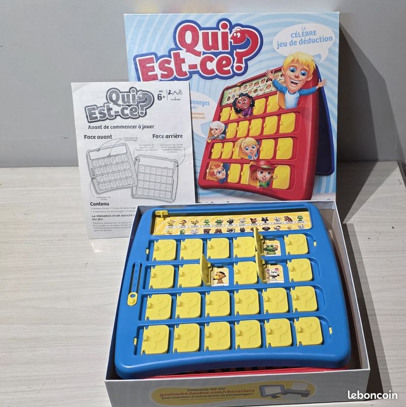Jeu de societé "qui est ce ?" (image 1)