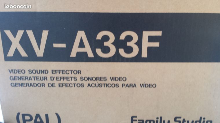 Générateur D'effets Sonores Vidéo SONY XV-A33F - Vintage, Fonctionne