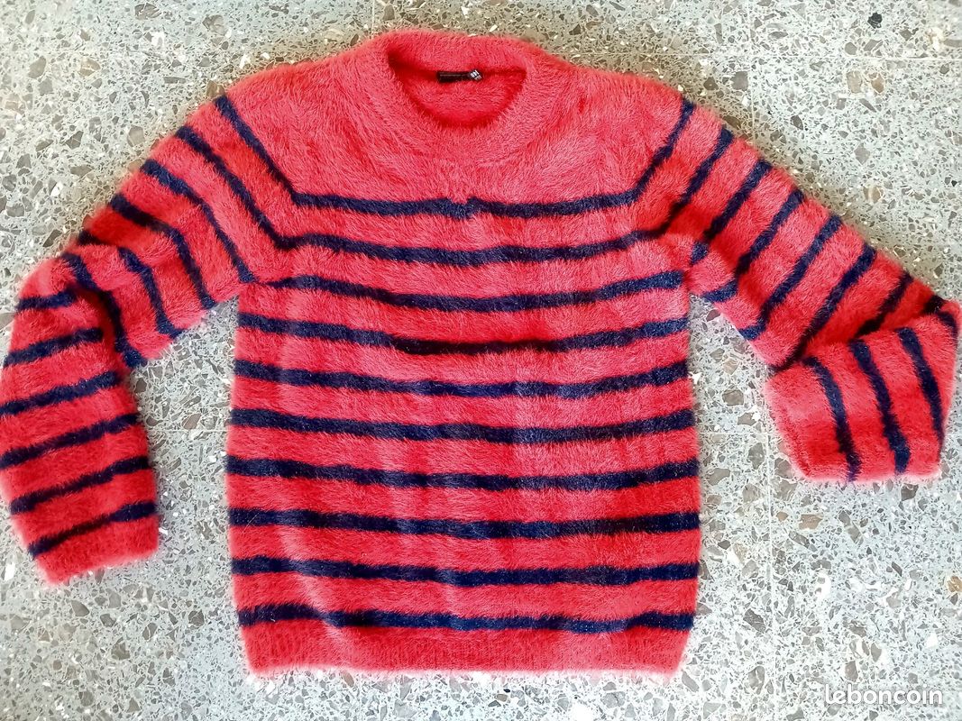 Pull IKKS Enfant 10 Ans (taille 5-6 Ans) - Occasion Très Bon état - Blanc - Style Gilet