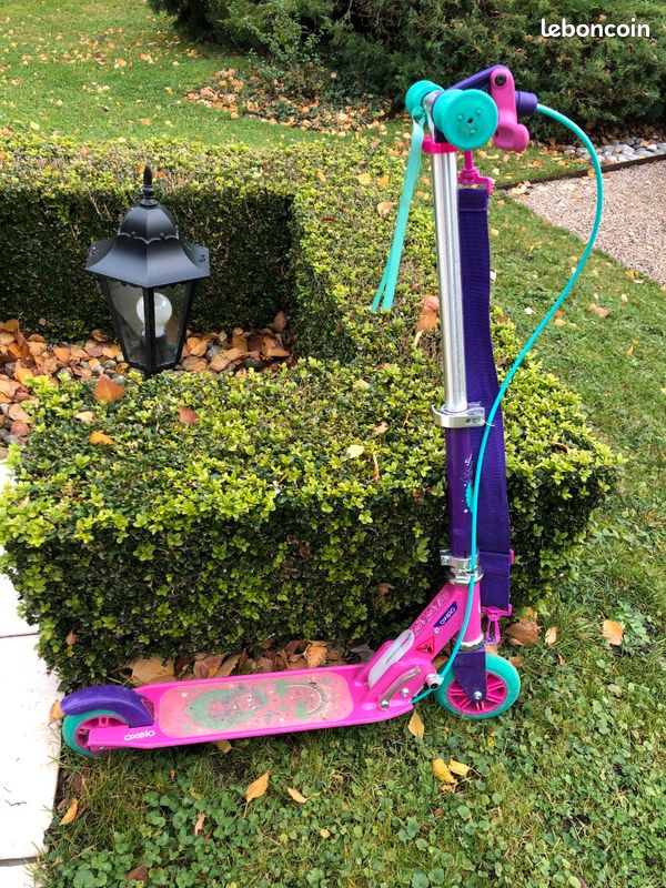 Trottinette Oxelo play 5 rose/violet - Sport & Plein air