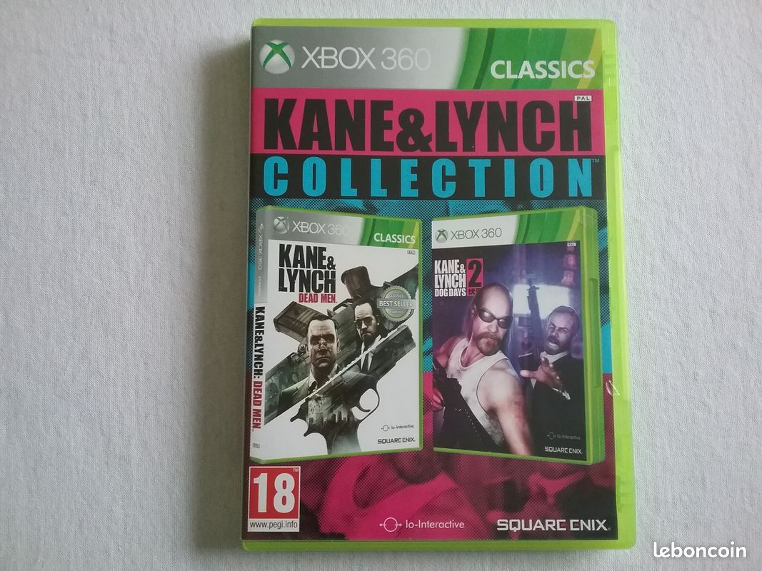 Jeu Xbox 360 Kane et Lynch Dead Men Dog Day Jeux vidéo