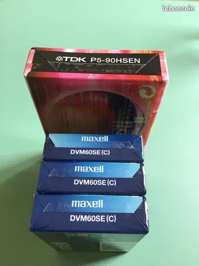 4 mini cassettes vidéo pour caméscope (image 4)