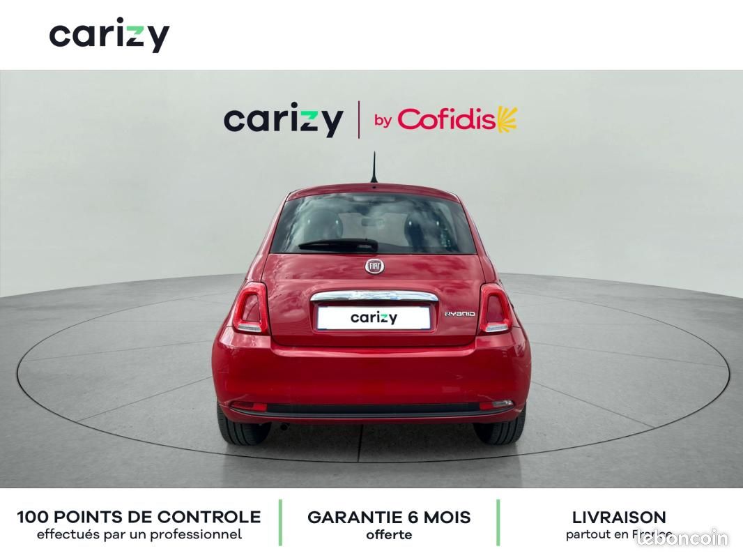 Fiat 500 1.0 70 ch Hybride BSG S/S Club (image 6)