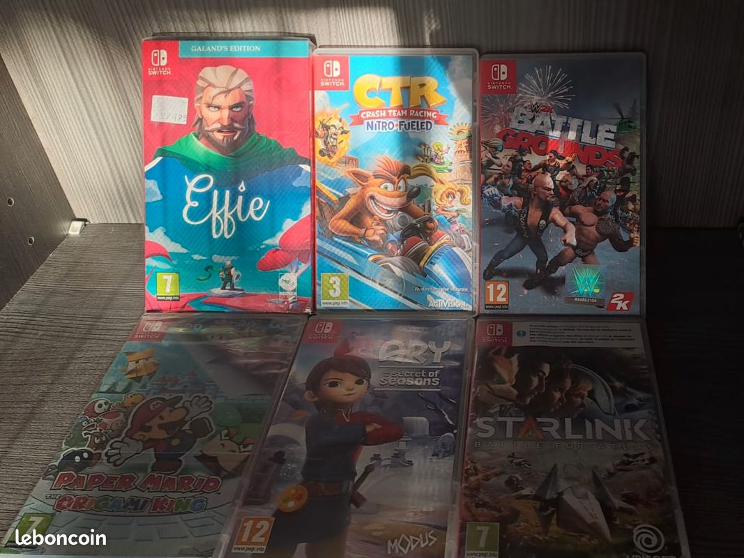 Nintendo switch + jeux et accessoires (image 3)