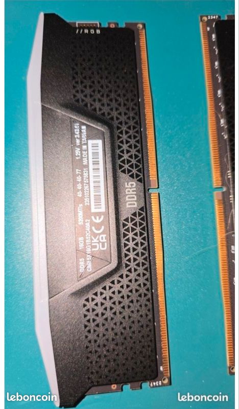 Kit 64 Go (4x16 Go) Corsair Vengeance LPX 3200MHz DDR4 – Neuf Sous Blister !