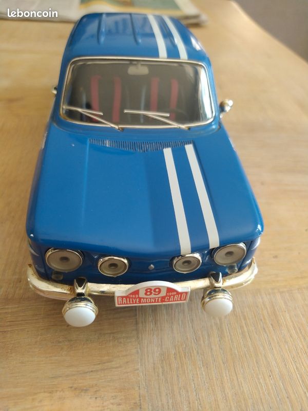 Voiture De Slot ANNI SLOT Renault 8 Gordini N°89 Monte Carlo 1969, échelle 1/32