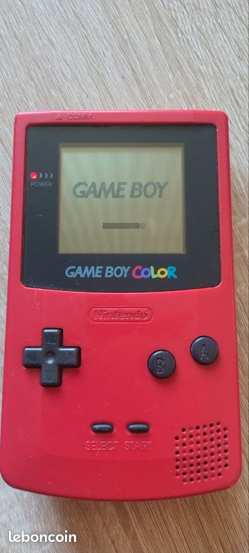 Console Nintendo GameBoy color rouge (image 1)