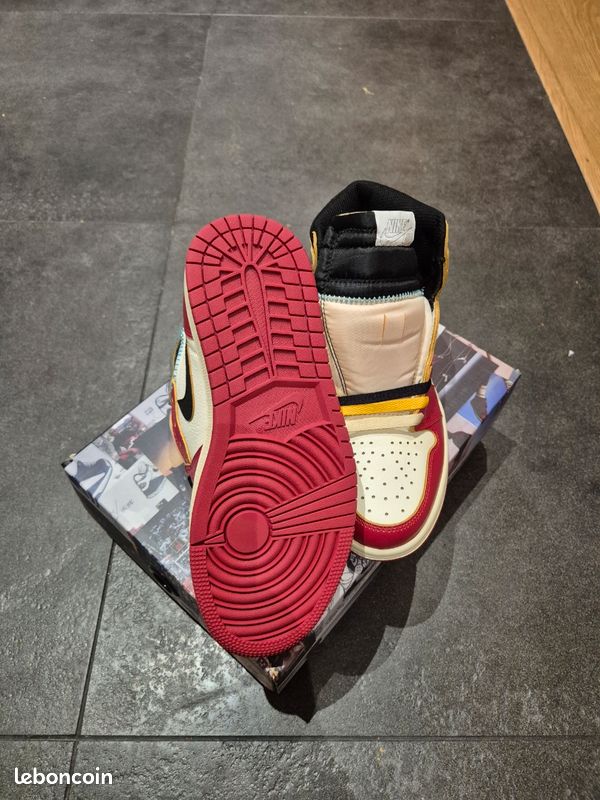 Basket air jordan 1 union chicago (image 3)