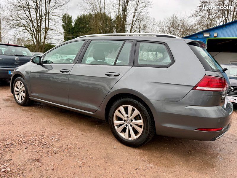 Volkswagen golf vii sw 1.6l tdi 115cv phase 2 boite automatique finition confortline 240.000kms 07/2017 gps bluetooth feux de jour à led (image 3)