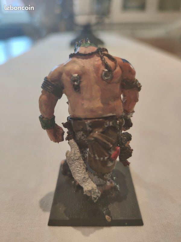 2 Figurines Warhammer en plomb: Chef de guerre orques sur Vouivre + Géant (image 8)