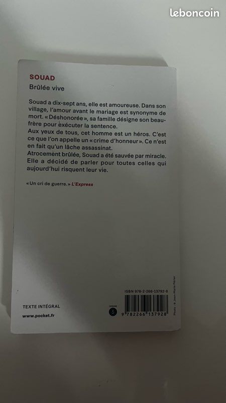 Livre Brûlée vive (image 2)