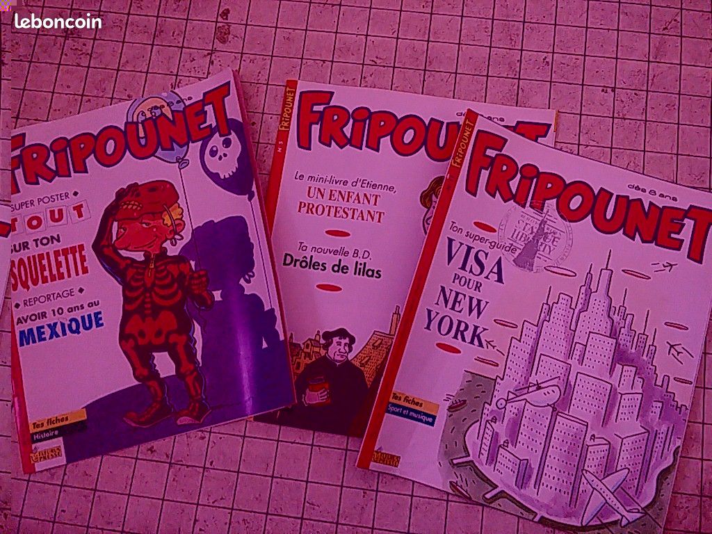 Lot Fripounet magazines (une trentaine) (image 2)