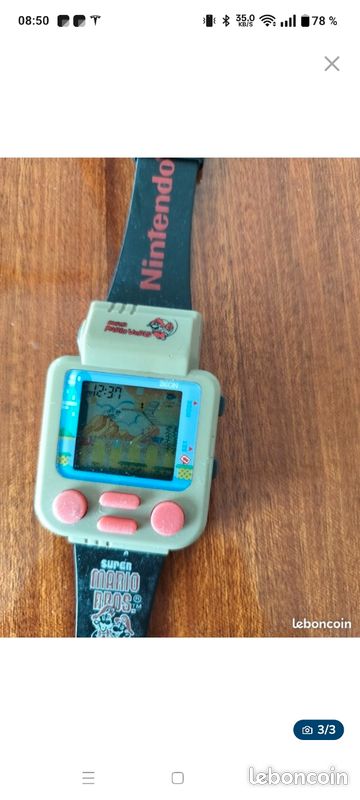 Montre super Mario World Nintendo (image 3)