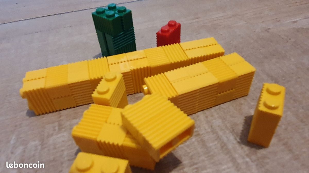 Vrac Lego briques cannelées (image 3)