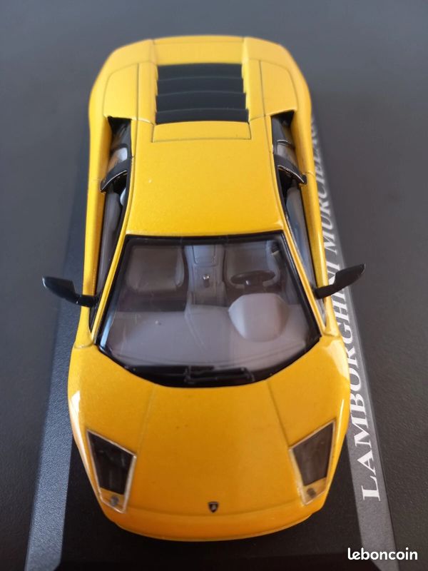Miniature MR Models – Lamborghini Murcielago 2001 – Jaune – 1/43