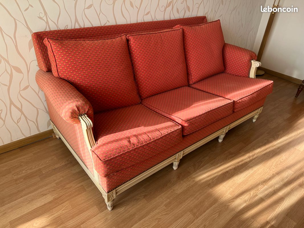 Ensemble canapé, 2 fauteuils et méridienne (image 4)