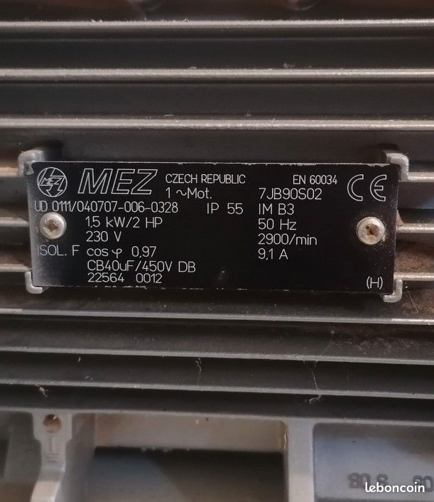 Scie à ruban bois monophasée 220v (image 14)