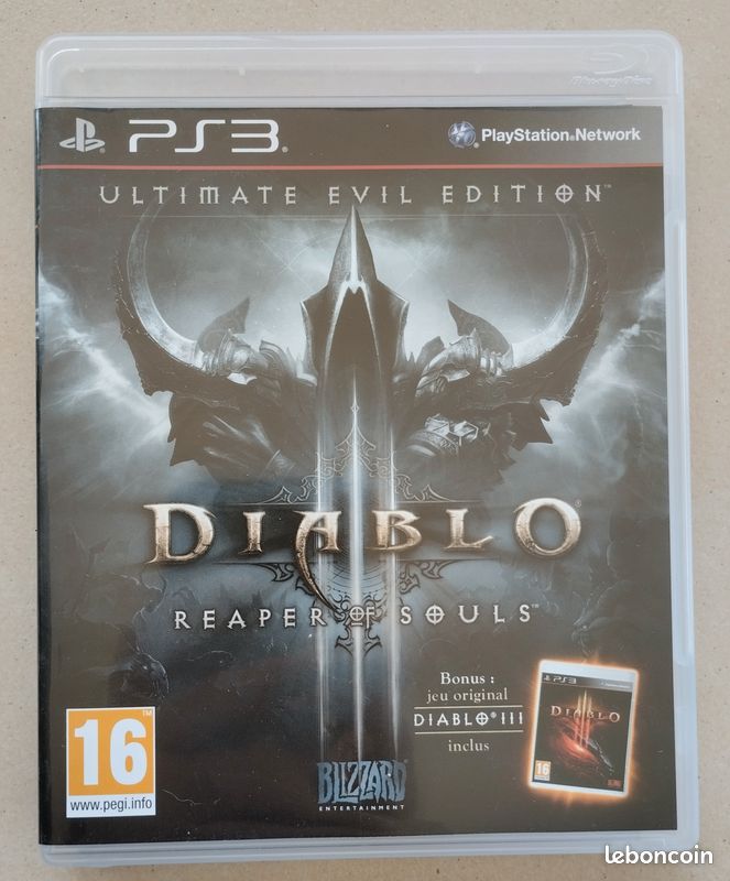 Playstation 3 PS3 - Diablo III Reaper of Souls complet (image 1)