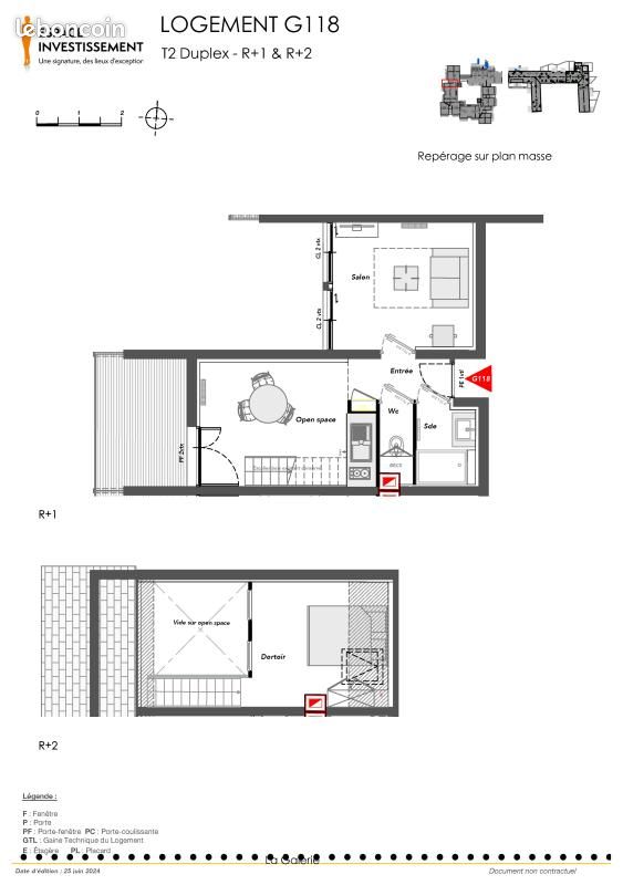 Appartement 2 pièces 29 m² (image 5)