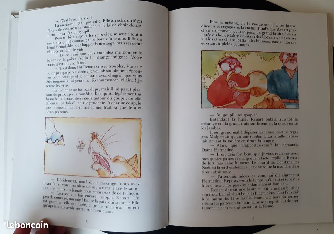 Livre le roman de renart vintage 1985 (image 3)