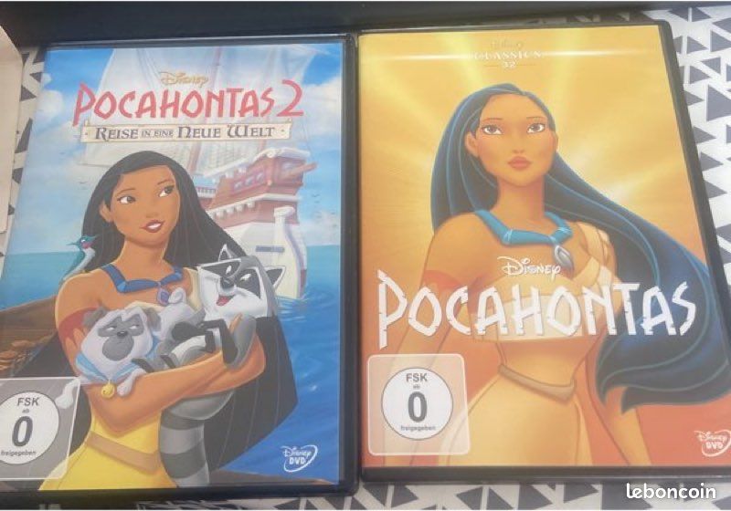Dvd Pocahontas allemand (image 2)