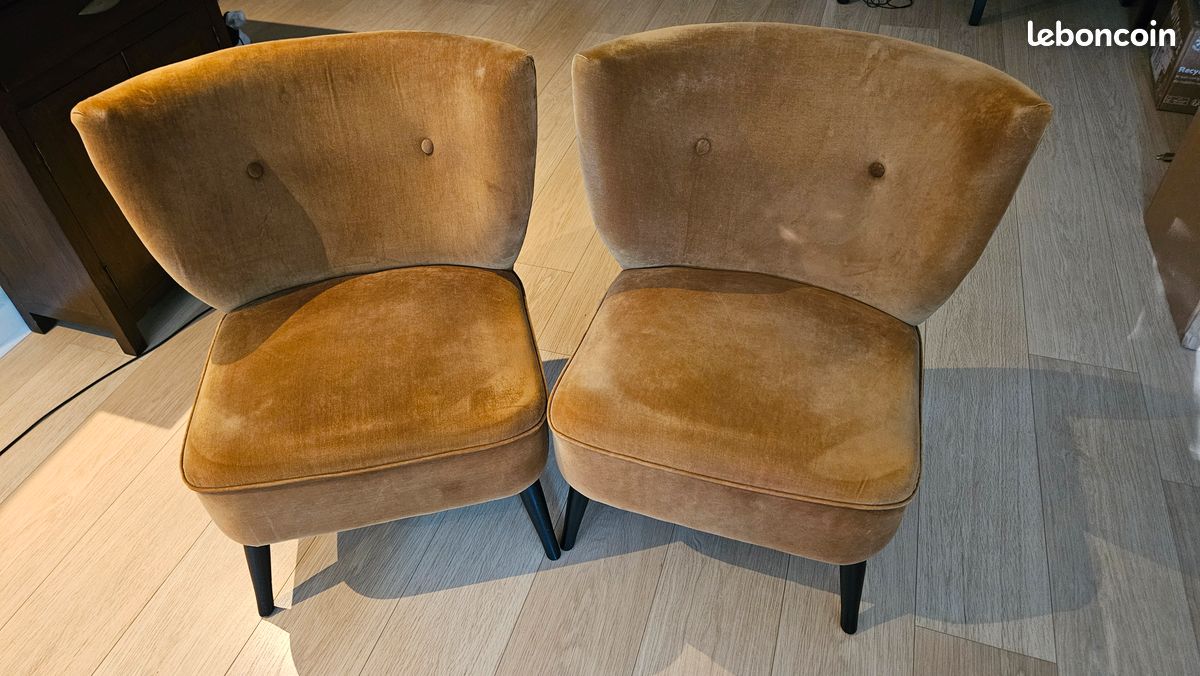 Paire de fauteuils AM PM (image 1)
