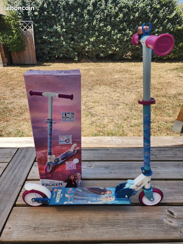 Smoby La Reine Des Neiges 2 Patinette 3 Roues à Prix