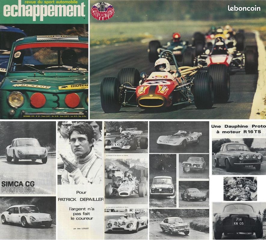 Revue Échappement N°21 - 1970 - Spécial Rallyes Automobiles - Très Bon état