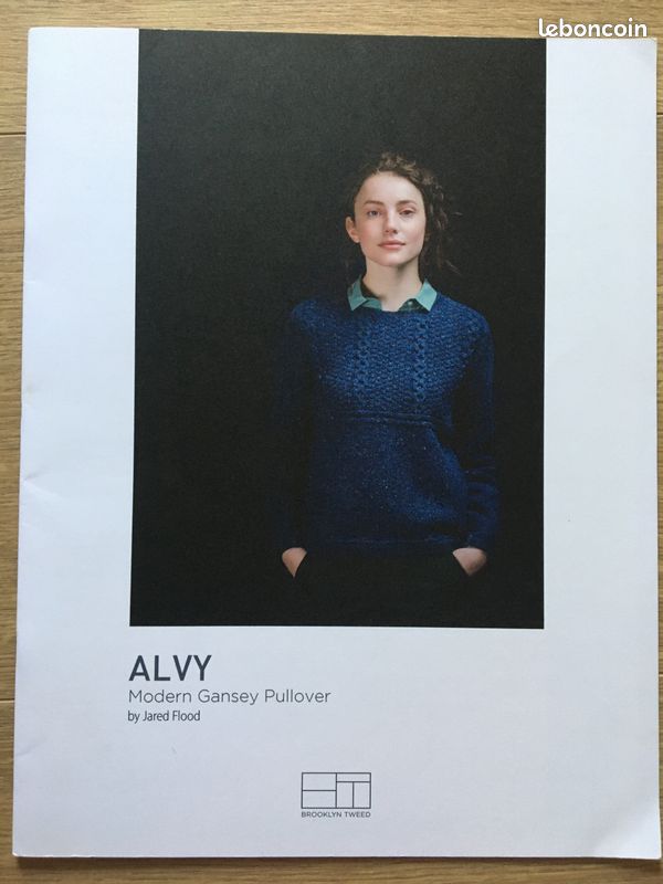 Modèle tricot pull Alvy brooklyn tweed (image 1)