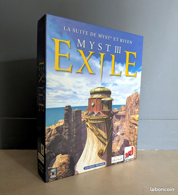 Jeu PC CD Myst III : Exile big box complet VF Très bon état (image 1)