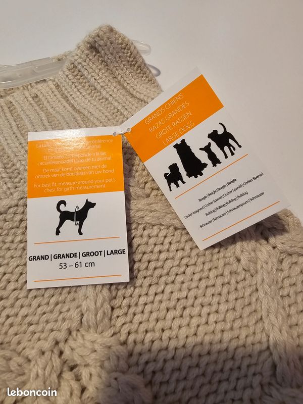Pull neuf pour chien (image 3)